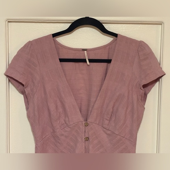 Free People Purply Pink Dress Women’s 10 - Picture 4 of 8
